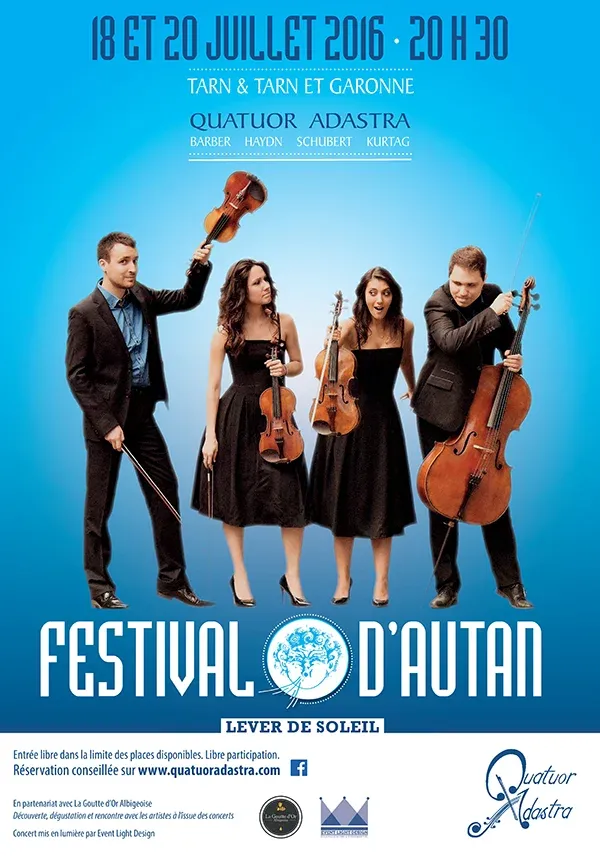 Affiche de l'édition 2016 du Festival d'Autan