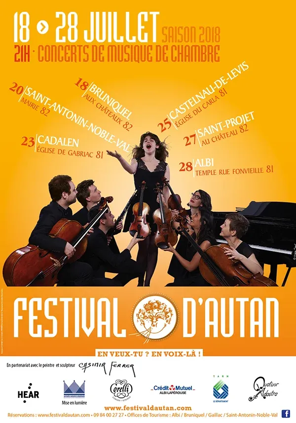 Affiche de l'édition 2018 du Festival d'Autan