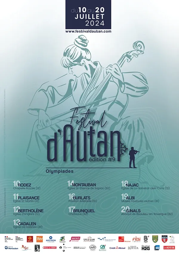 Affiche de l'édition 2024 du Festival d'Autan