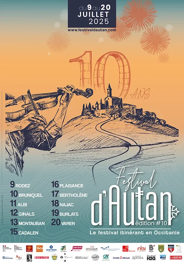 Affiche de l'édition 2025 du Festival d'Autan